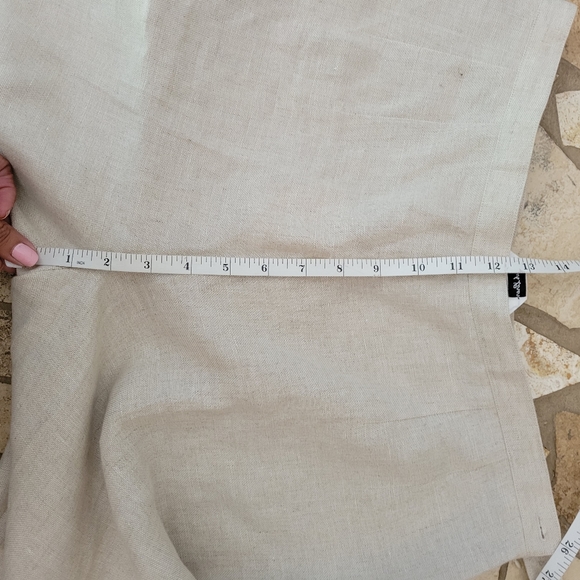 Talbots 14p linen capri - Picture 7 of 8